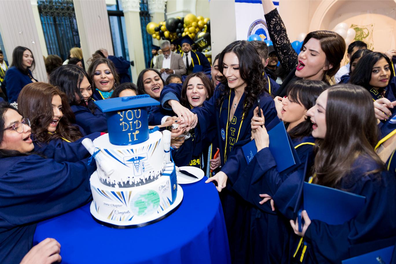 The graduation event of our university  was held on February 27, 2024, (spring flow of graduates)
